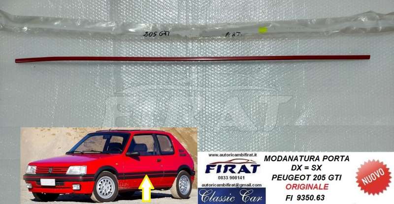 MODANATURA PORTA PEUGEOT 205 GTI (9350.63)
